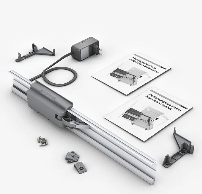 SERVO-DRIVE uno pentru soluţii pentru gunoi cu găleţi suspendate, Pachet de limbi I