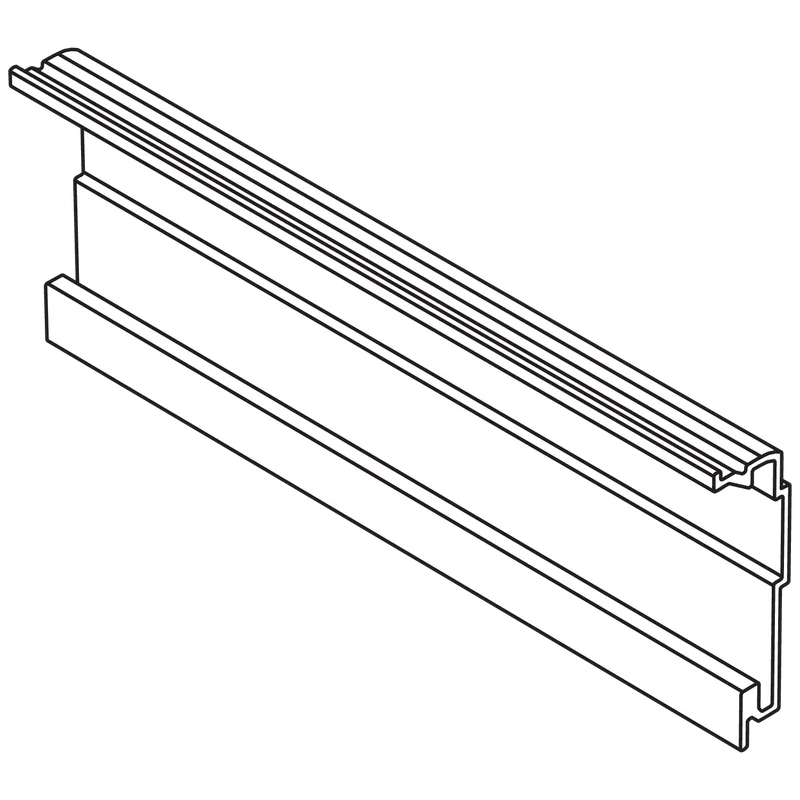 Profil portant SERVO-DRIVE orizontal, Lungime=1143 mm, KH interioara=1153-1162 mm, Aliaj de aluminiu, pentru debitat — imaginea 2