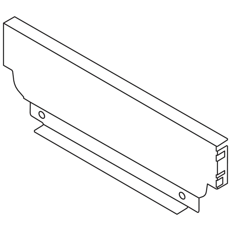 TANDEMBOX Perete posterior din oţel, 5 mm), LW=362.5-363.4 mm — imaginea 2