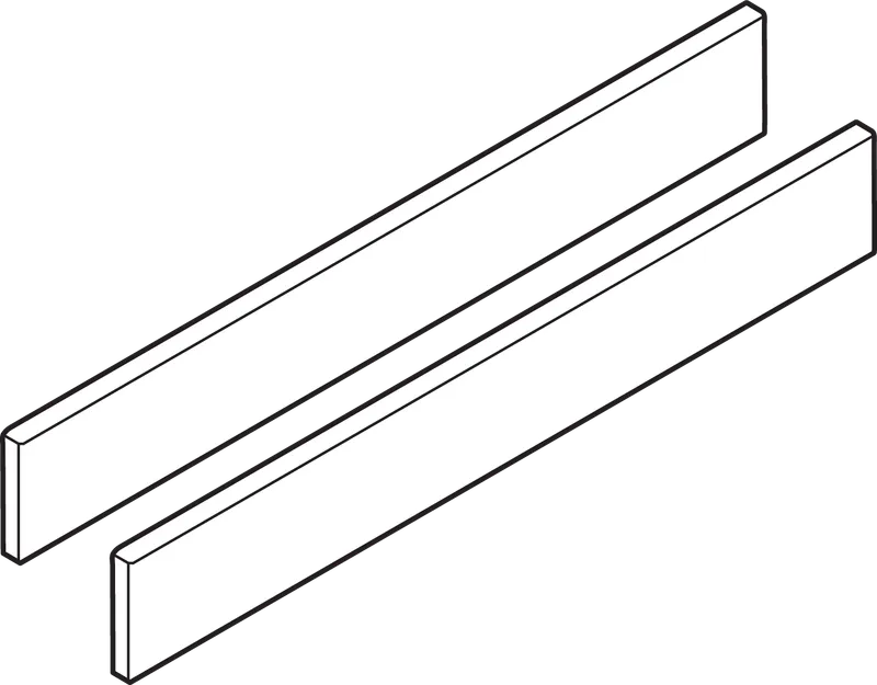 TANDEMBOX Element de inserţie - lateral, Aliaj de aluminiu, imprimat (A), pentru TANDEMBOX — imaginea 2