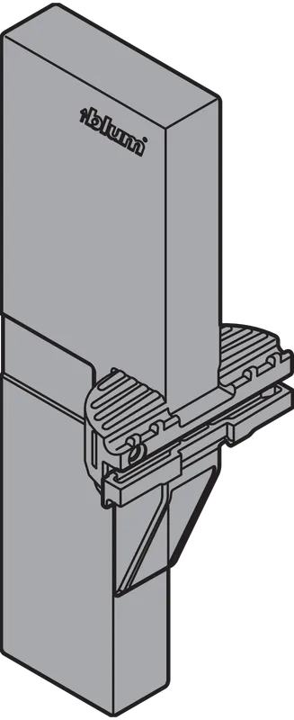 ORGA-LINE Piesă de prindere pt separator transversal, pentru TANDEMBOX intivo Sertar — imaginea 2
