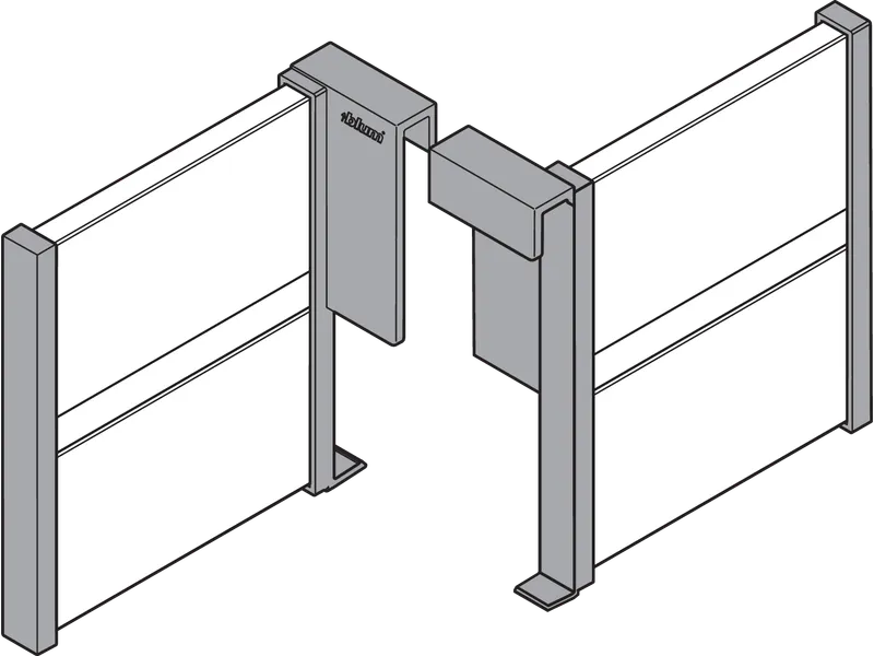 ORGA-LINE Separator longitudinal, TANDEMBOX Sertar — imaginea 2