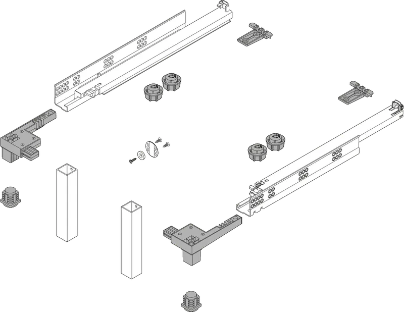SPACE STEP set, Plastic/oţel — imaginea 2