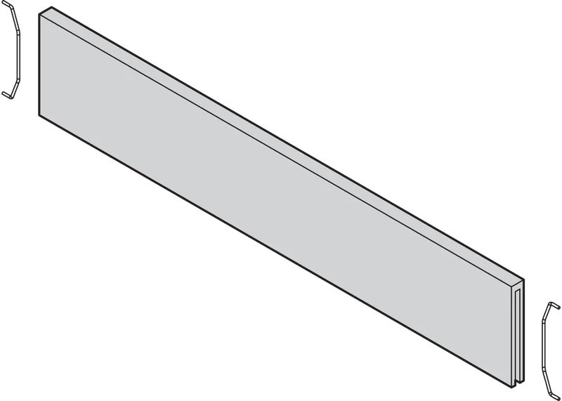 AMBIA-LINE Separator transversal, pentru LEGRABOX/MERIVOBOX Sertar (ZC7SXXXRH2), Design de lemn — imaginea 2