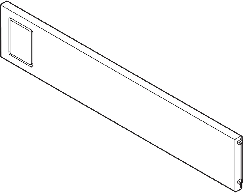 AMBIA-LINE Separator transversal, pentru LEGRABOX/MERIVOBOX Sertar (ZC7S300RSU), Plastic — imaginea 2
