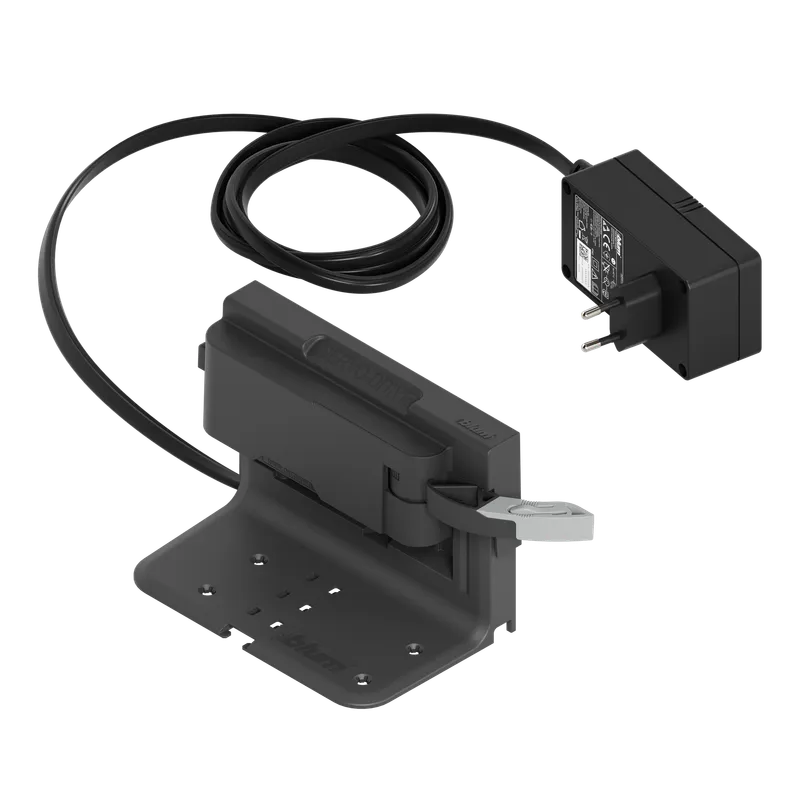SERVO-DRIVE uno pentru soluţii pentru gunoi cu găleţi aşezate, Ştecher E, Pachet de limbi B