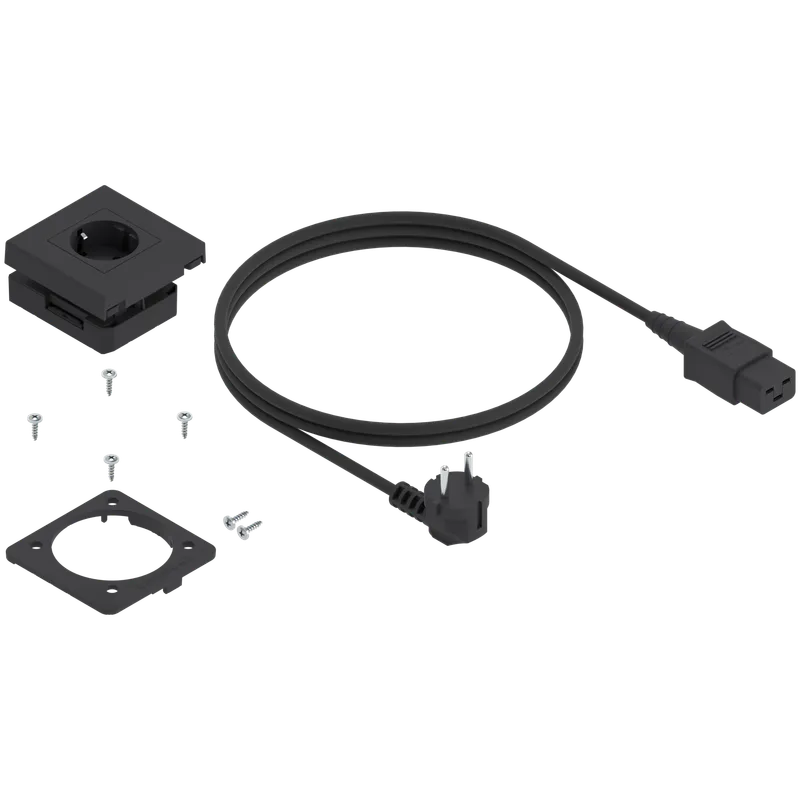 AMPEROS AC Element pentru curent electric, grosime fund: 12–32 mm, Tipul de priză: F — imaginea 2