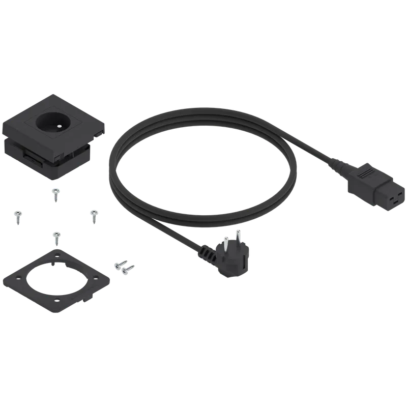 AMPEROS AC Element pentru curent electric, grosime fund: 12–32 mm, Tipul de priză: E — imaginea 2