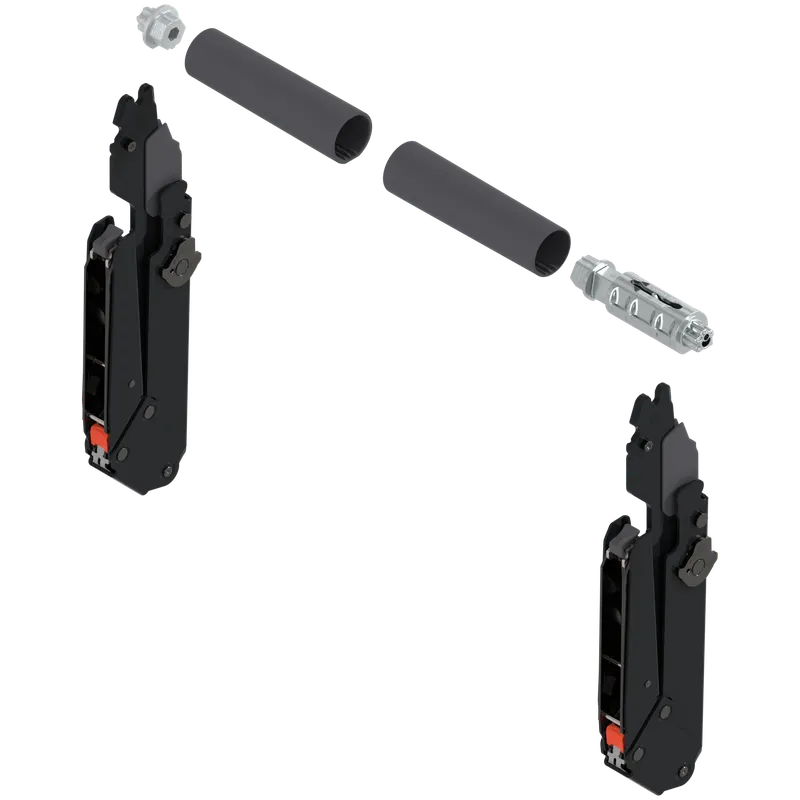 Sistem de ridicare pentru uşă paralelă AVENTOS HL top, Pârghie (set), KH=300-339 mm mm, simetric