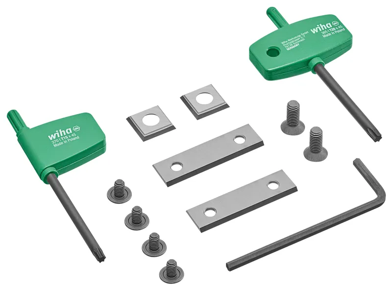 Set de plăci rabatabile pt aparat de fălţuit funduri, Lungime 40 mm, 14 x 14 mm, pentru Aparat de fălțuit funduri de sertar, Diametrul frezei 60 mm