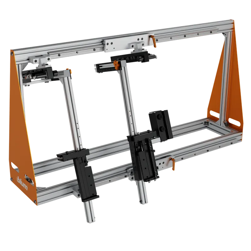 BOXFIX plus, aparat de masă, pentru LEGRABOX/MERIVOBOX/TANDEMBOX, pneumatic, Mod de montare: Şuruburi, KB de la 250 până la 1200 mm — imaginea 2