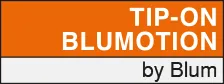 Logo "TIP-ON BLUMOTION by Blum"