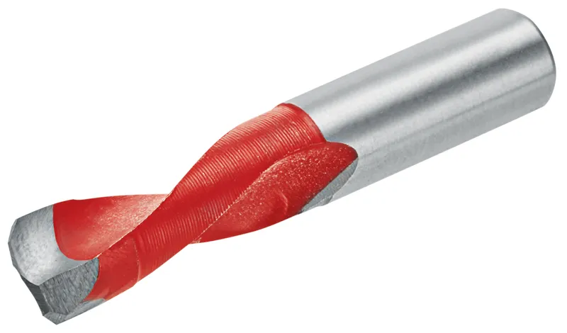 Burghiu special pentru materiale minerale / placă HPL (front subţire), L=57 mm, fără vârf de centrare — imaginea 2