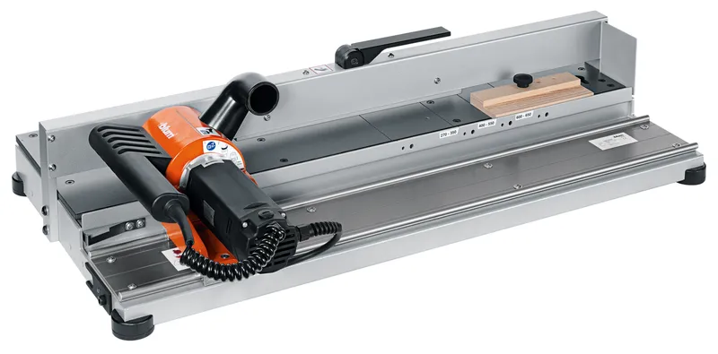 Aparat de fălţuit funduri pentru LEGRABOX, Cu freză, Fund sertar 15-16 mm, 1, 05 kW