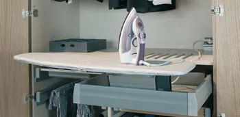 Masă de călcat Häfele Ironfix®, montaj în sertar