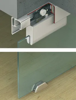 Profil fixare, din aluminiu, pregăurit, pentru Häfele Slido D-Line11