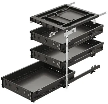 Set echipament, Cu 3 sertare pentru organizare