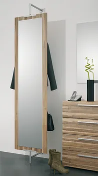 Set șifonier, Inox, pentru panouri din lemn, montaj pe perete