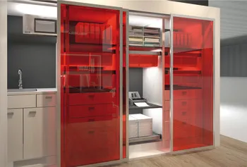 Șină din aluminiu pentru montaj sistem culisare Häfele Slido D-Line11, pregăurită, lățime 8 mm