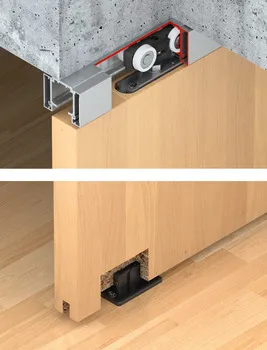 Sistem culisant , Häfele Slido D-Line11 50C / 80C / 120C, set fără șină