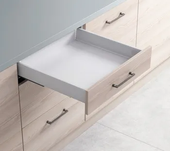 Drawer set grey 84x400mm