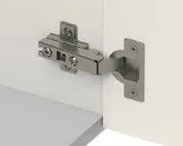 Balama Häfele Metalla M50, montaj slide-on, deschidere 110°, pentru ușă mobilier aplicată, inclusiv