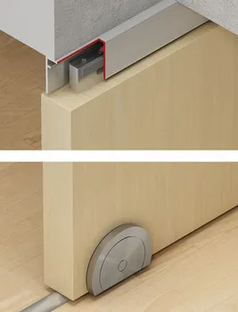 Sistem de uși glisante cu segment de rolă circulară, Slido Design 150-U, set