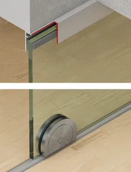 Set de componente, în sistemul culisant Häfele Slido D-Line 802 150U