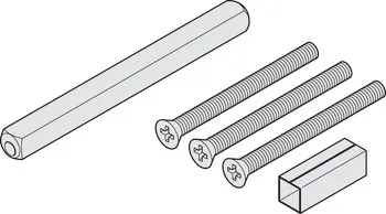 Set pentru montare, Startec, cu ax 8 mm sau 10 mm