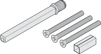 Set pentru montare, Startec, cu ax alternativ 8 mm sau 10 mm