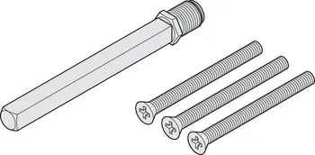 Set pentru montare, Startec, ax alternativ 9 mm rezistent la foc