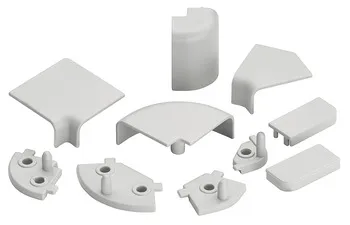Accesorii fixare profil antistrop dreptunghiular 11x24 mm