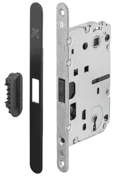 Mag.mort.latchbolt lock CB set black