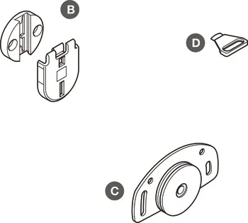 Infront fitting system 2 1 door
