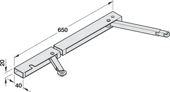 Coordonator uși, SR 392, Dorma