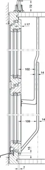 Set de montaj, pentru Hawa Vertical 150