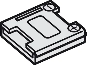 Conector cu bridă, Pentru bandă luminoasă cu leduri Loox, cu 2 rânduri, 24 V