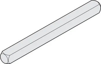 Ax pătrat, Ax 8 mm - ax solid