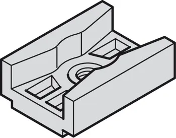 Placă glisantă, pentru TS 91, TS 92 și TS 93, Dorma