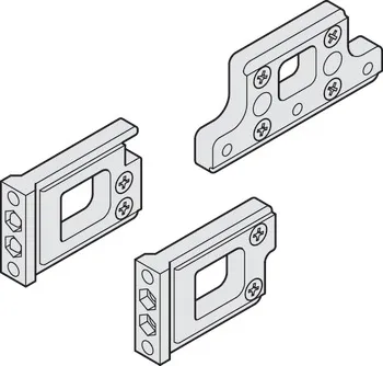 Slido F-Li32 80B adapter for 2 doors