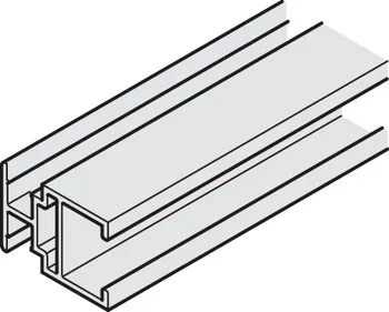 Slido F-Li32 80B bar profile silver 2.5m