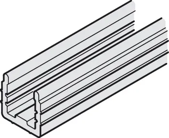 Slido F-Li32 80B gl.fix.prof.grey.3m