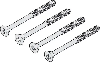 Ø 4 mm, pentru mâner tip pârghie Hoppe