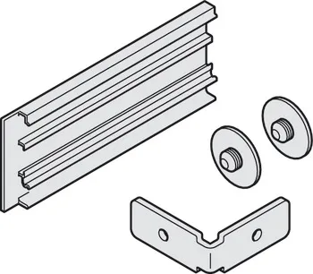 Junior 80/100 end cap l.alu.silv.cl.95mm