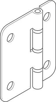 Slido F-Fo61 hinge zinc