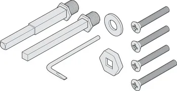 Mount.set entr.dhs. 76-86mm