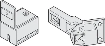Balama conectare profil ghidaj , pentru sistemul Häfele Slido F-Fold61 25A / 50A
