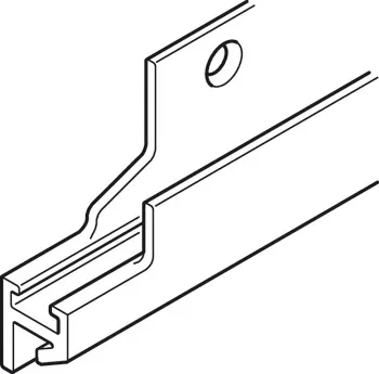 Concepta 3 guide track, bott.r., 839mm