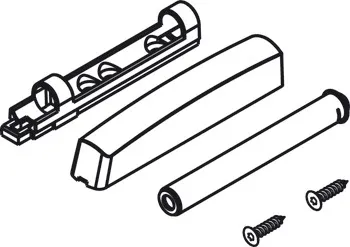 Concepta 3 Push-to-open w.adapter plate