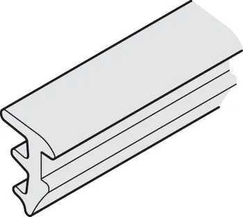 Profil de etanșare sticlă, pentru uși mobiler cu ramă din aluminiu